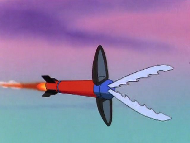 Mole Riding Missle Mole Missile - The SWAT Kats Encyclopedia